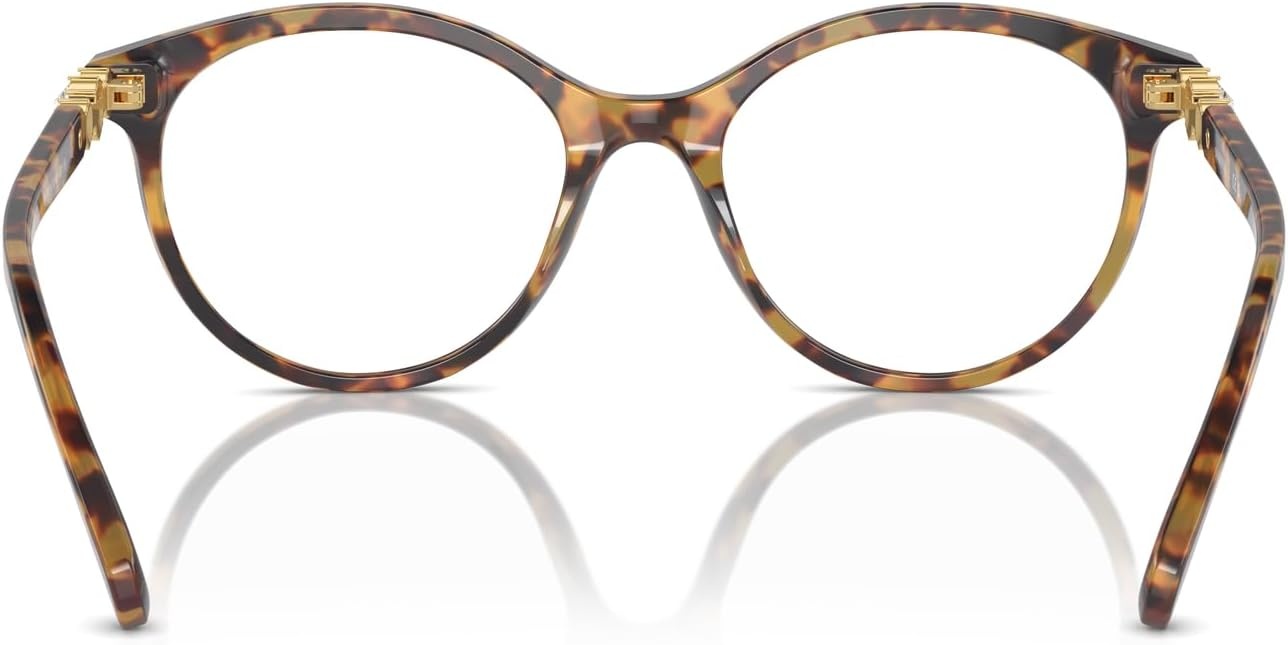 image:imageSwarovski womens Sk2019 Round Prescription Eyewear FramesHavanaDemo Lens