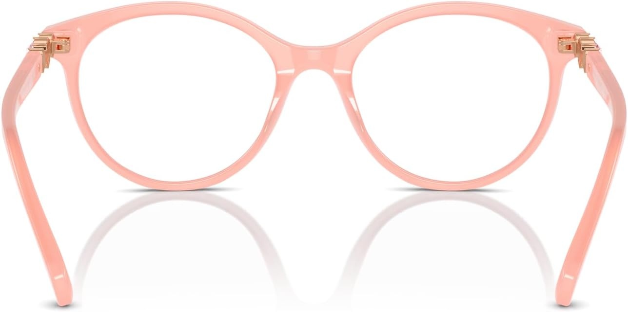 image:imageSwarovski womens Sk2019 Round Prescription Eyewear FramesOpal PinkDemo Lens