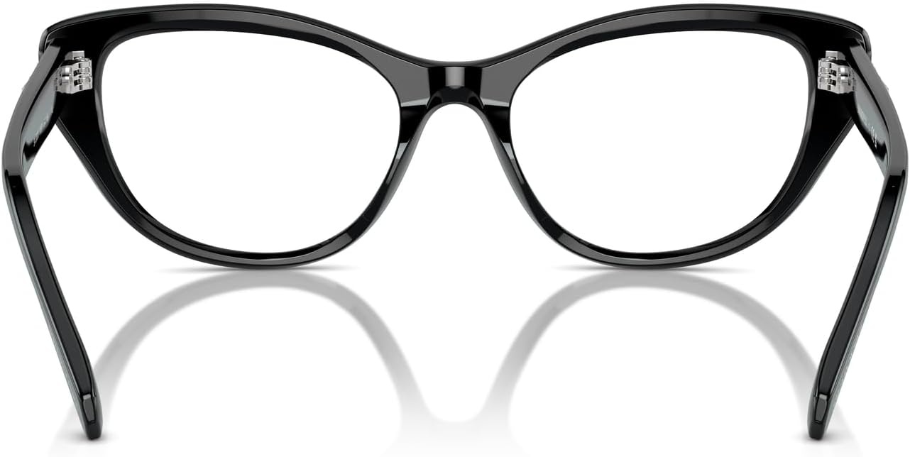 image:imageSwarovski womens Sk2023 Cat Eye Prescription Eyewear FramesBlackDemo Lens