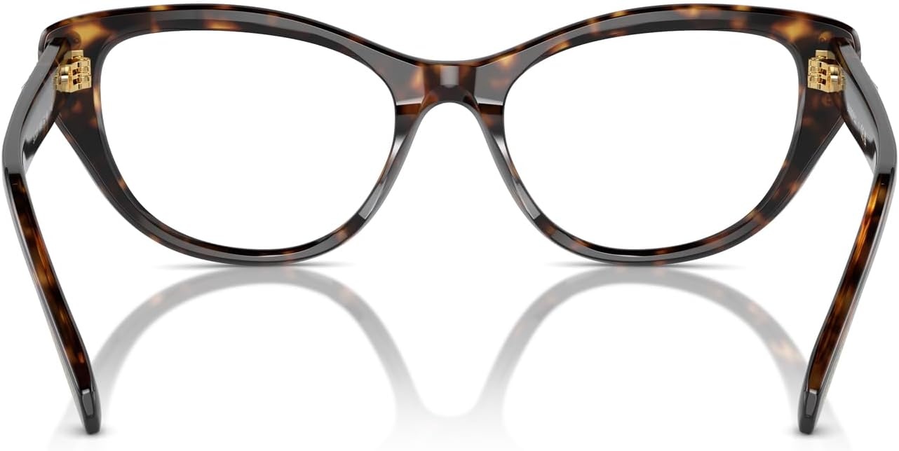 image:imageSwarovski womens Sk2023 Cat Eye Prescription Eyewear FramesDark HavanaDemo Lens