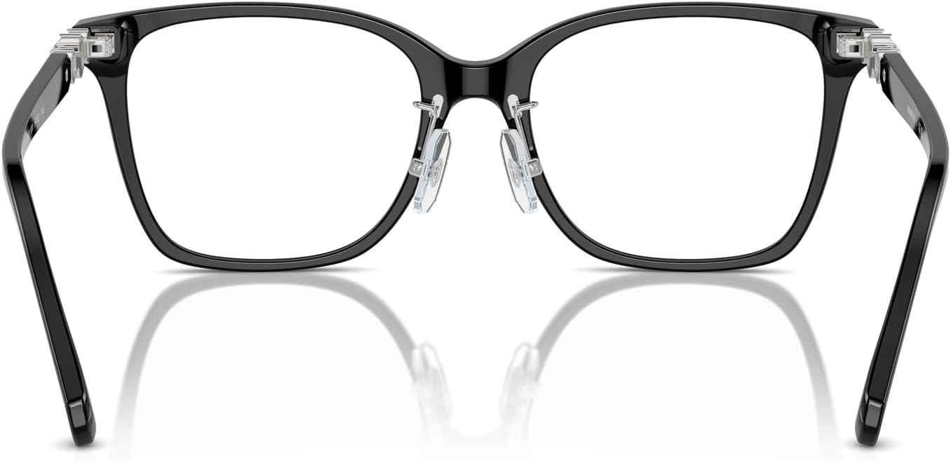 image:imageSwarovski womens Sk2026d Square Prescription Eyewear FramesBlackDemo Lens