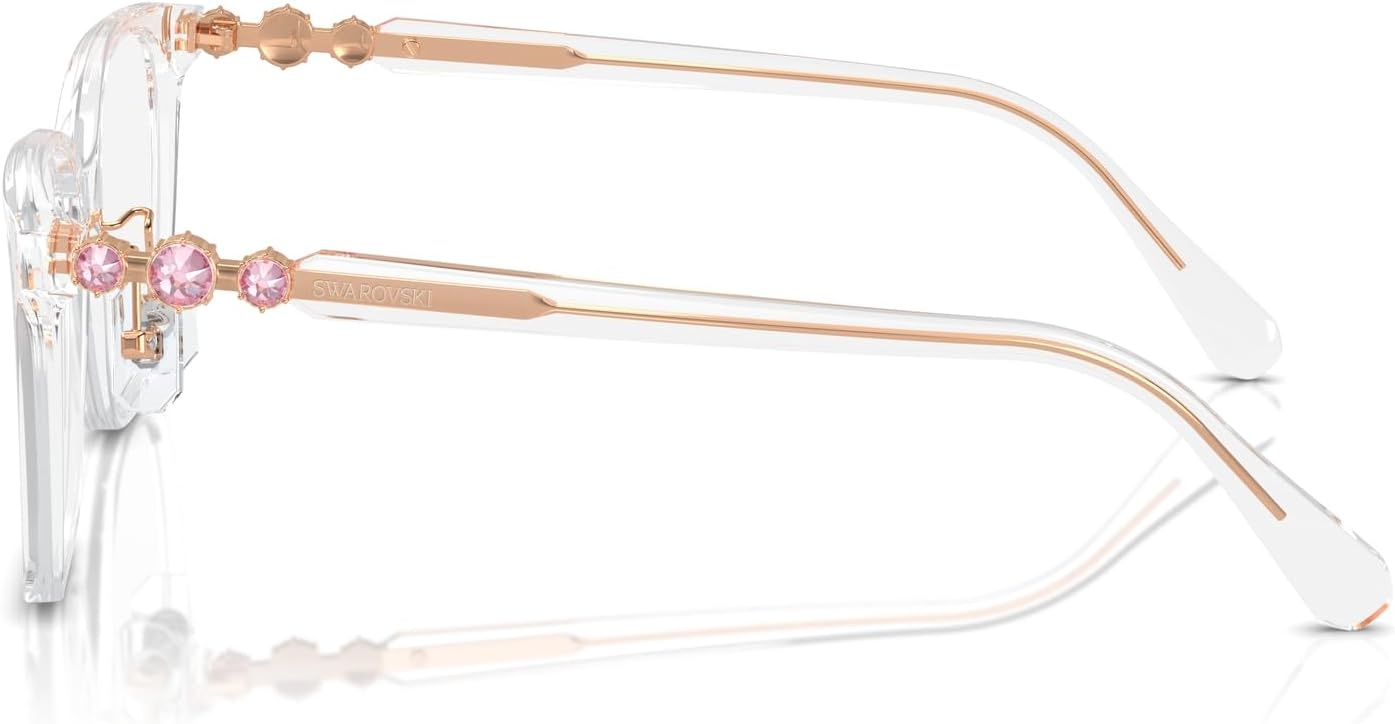 image:imageSwarovski womens Sk2026d Square Prescription Eyewear FramesCrystalDemo Lens