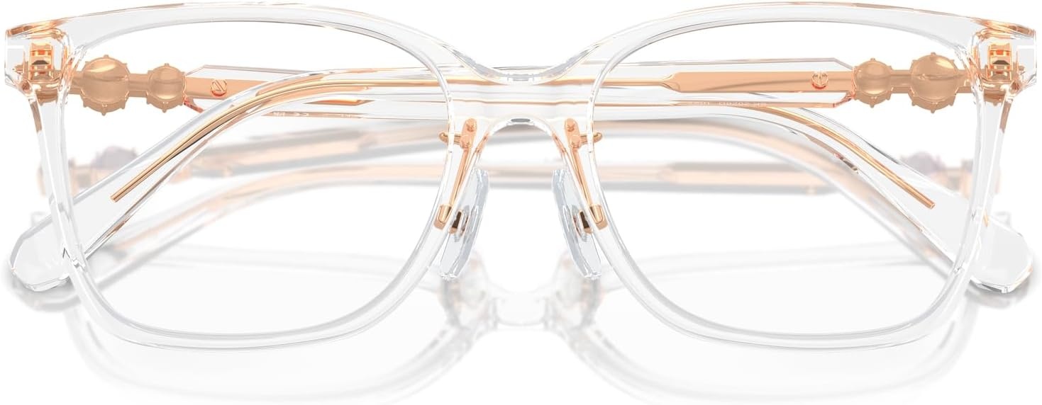 image:imageSwarovski womens Sk2026d Square Prescription Eyewear FramesCrystalDemo Lens