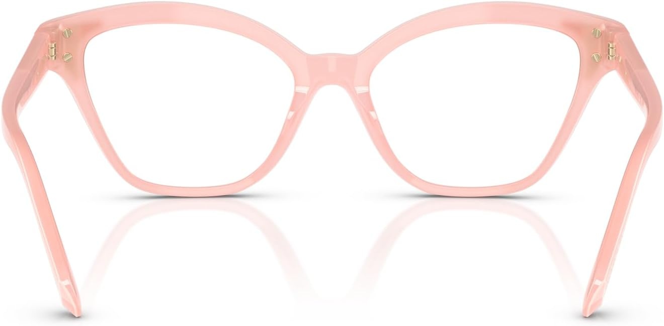image:imageSwarovski womens Sk2029 Cat Eye Prescription Eyewear FramesMilky PinkDemo Lens