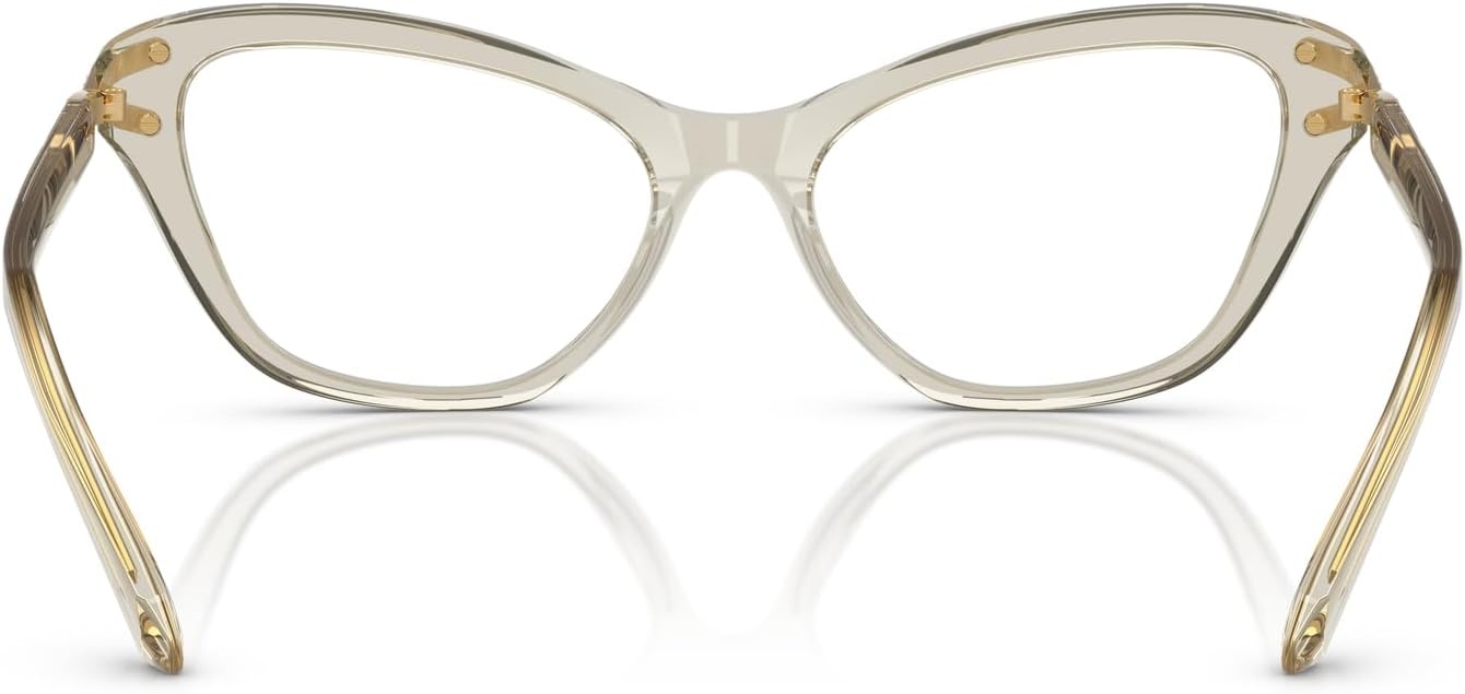 image:imageSwarovski womens Sk2031 Cat Eye Prescription Eyewear FramesTransparent BeigeDemo Lens