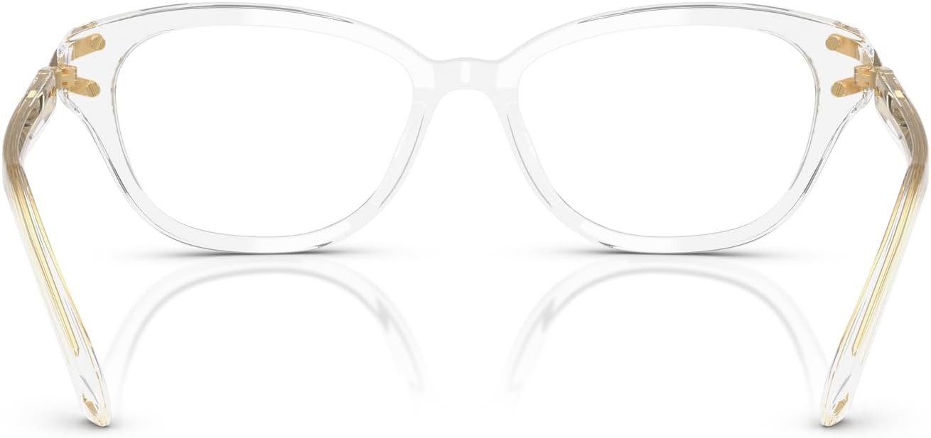 image:imageSwarovski womens Sk2032f Low Bridge Fit Square Prescription Eyewear FramesCrystalDemo Lens