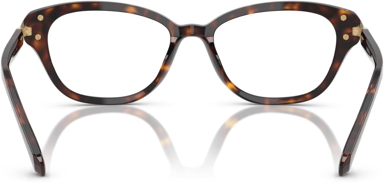 image:imageSwarovski womens Sk2032f Low Bridge Fit Square Prescription Eyewear FramesHavanaDemo Lens