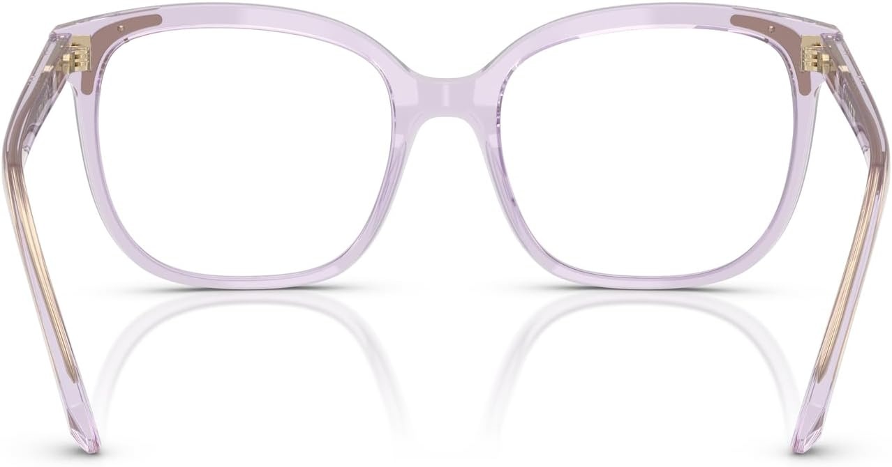 image:imageSwarovski womens Sk2033 Butterfly Prescription Eyewear FramesTransparent LilacDemo Lens