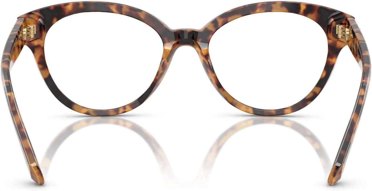 image:imageSwarovski womens Sk2037 Round Prescription Eyewear FramesLight HavanaDemo Lens