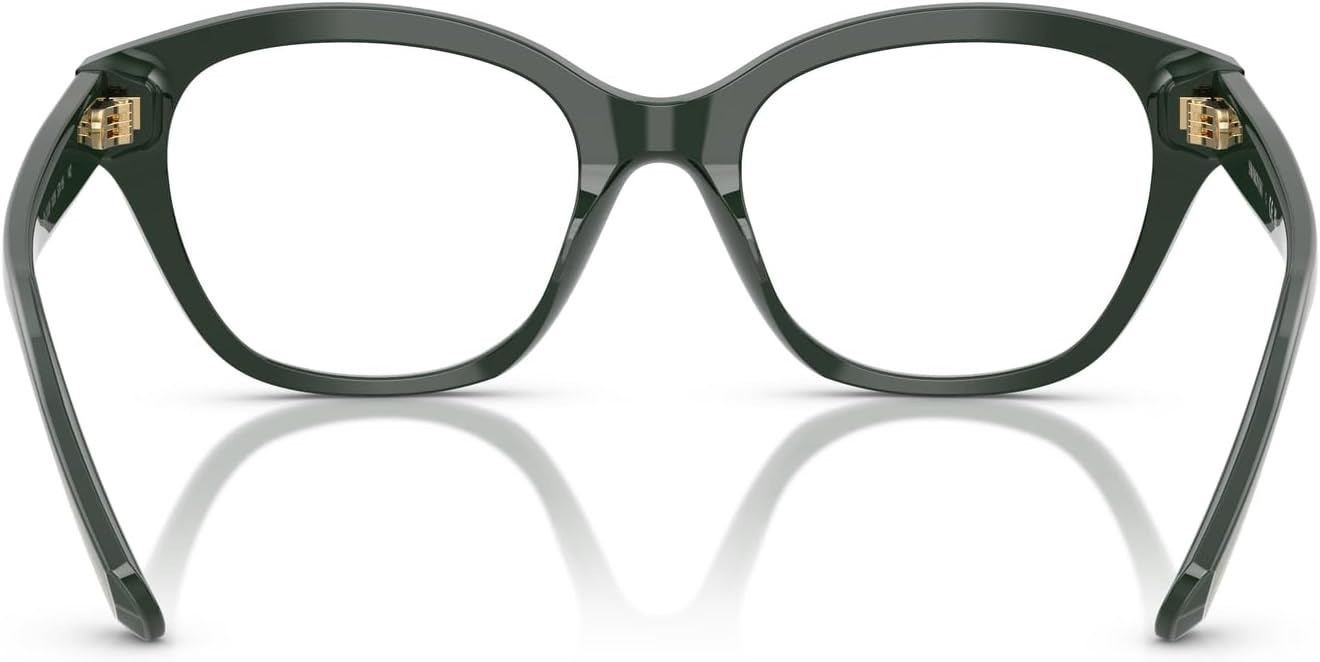 image:imageSwarovski womens Sk2038 Square Prescription Eyewear FramesDark GreenDemo Lens