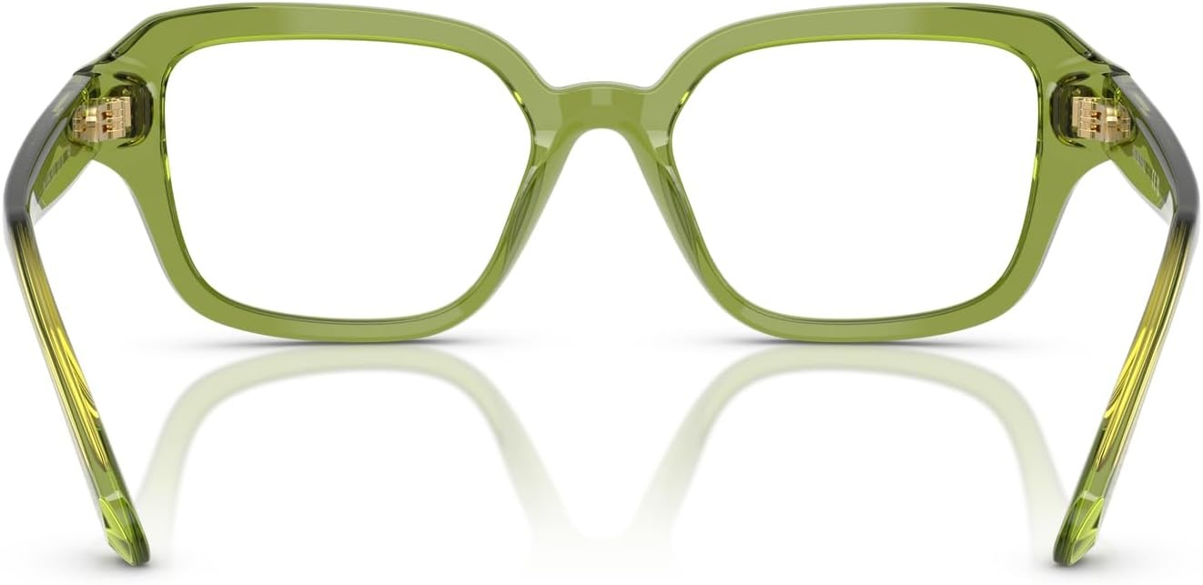 image:imageSwarovski womens Sk2039 Square Prescription Eyewear FramesTransparent GreenDemo Lens