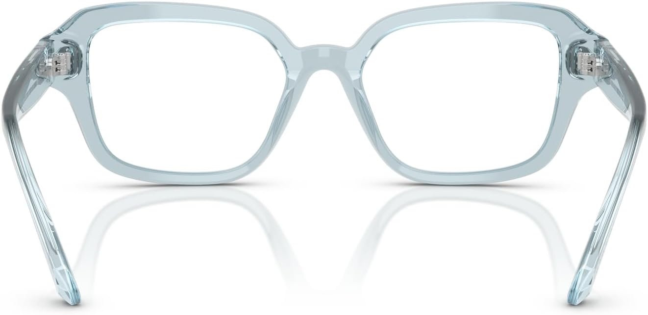 image:imageSwarovski womens Sk2039 Square Prescription Eyewear FramesTransparent Light BlueDemo Lens