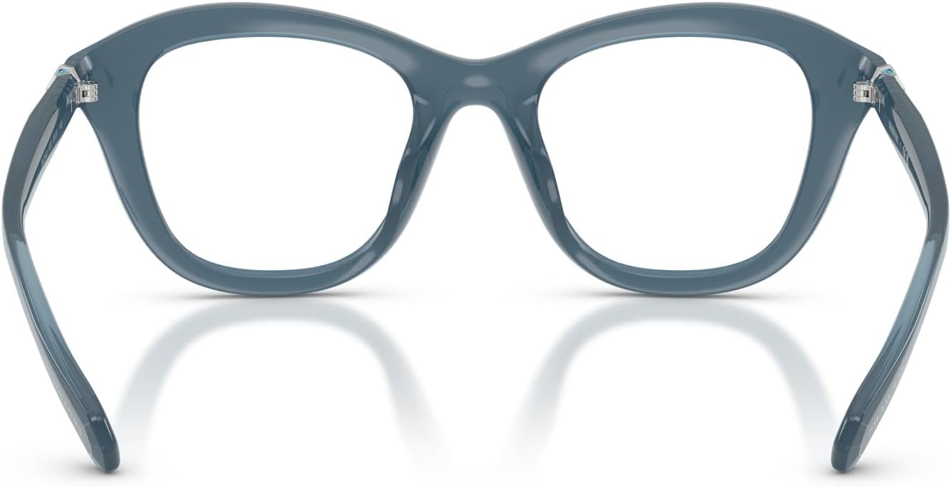 image:imageSwarovski womens Sk2042u Universal Fit Cat Eye Prescription Eyewear FramesMilky Light BlueDemo Lens