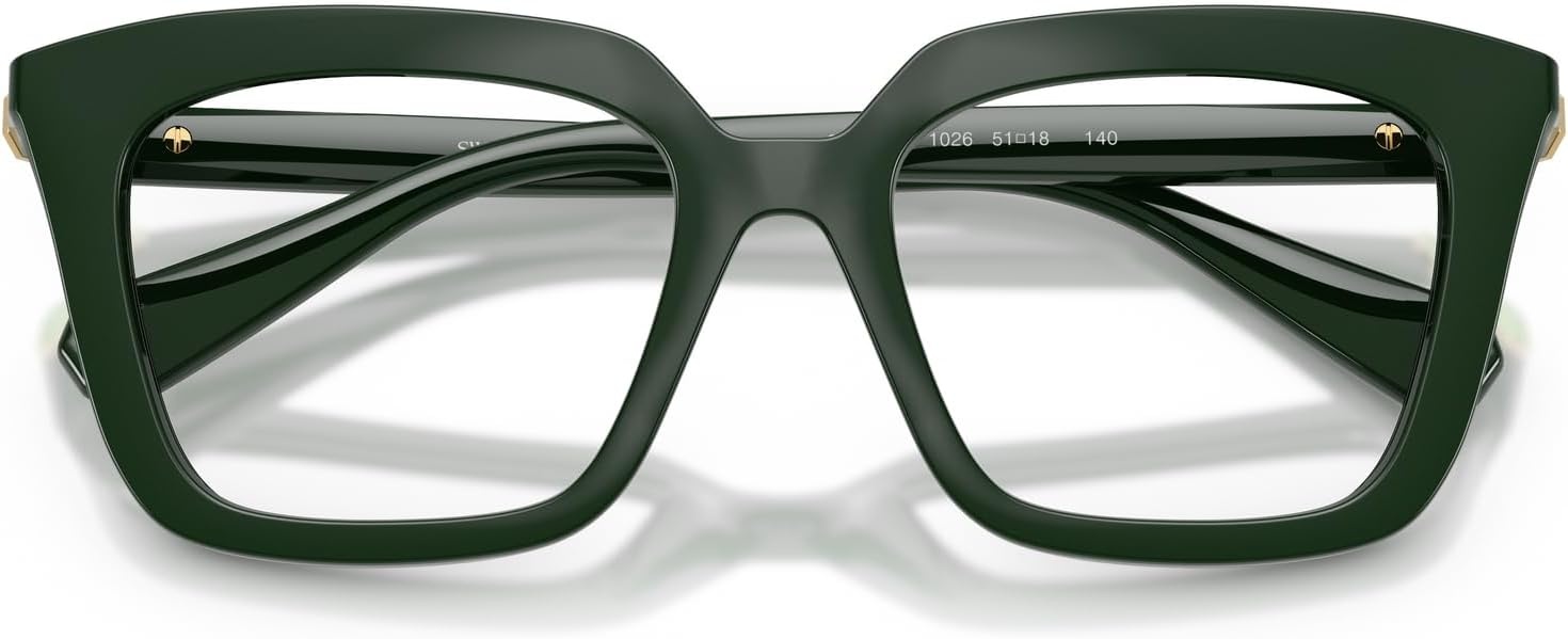 image:imageSwarovski womens Sk2043f Low Bridge Fit Square Prescription Eyewear FramesGreenDemo Lens