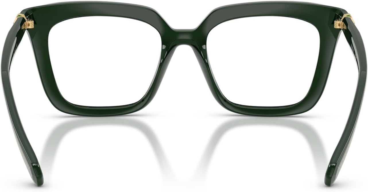 image:imageSwarovski womens Sk2043f Low Bridge Fit Square Prescription Eyewear FramesGreenDemo Lens