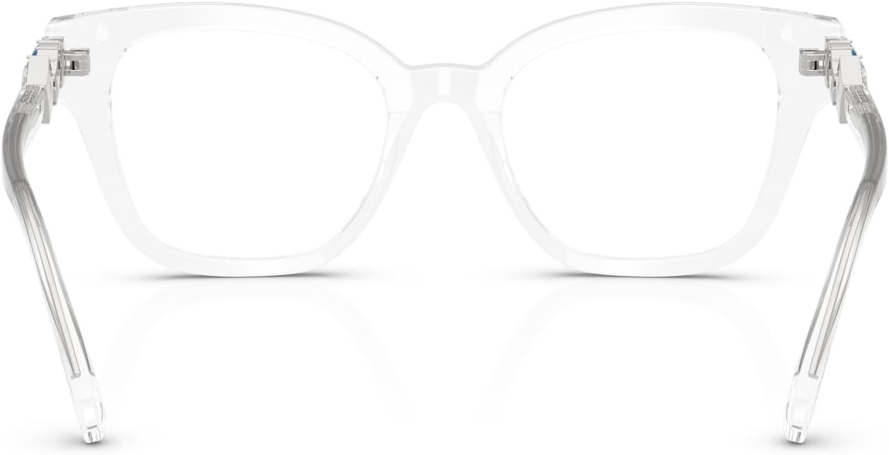 image:imageSwarovski womens Sk2048 Square Prescription Eyewear FramesTransparentDemo Lens