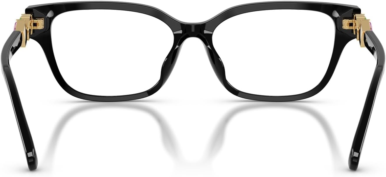 image:imageSwarovski womens Sk2049d Square Prescription Eyewear FramesBlackDemo Lens