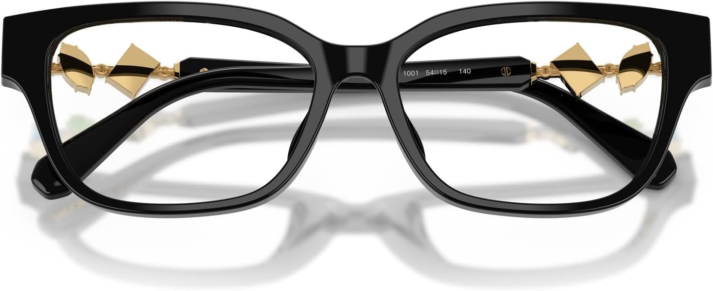 image:imageSwarovski womens Sk2049d Square Prescription Eyewear FramesBlackDemo Lens