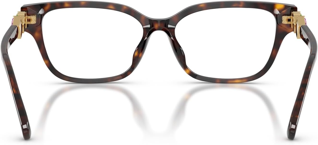 image:imageSwarovski womens Sk2049d Square Prescription Eyewear FramesHavanaDemo Lens