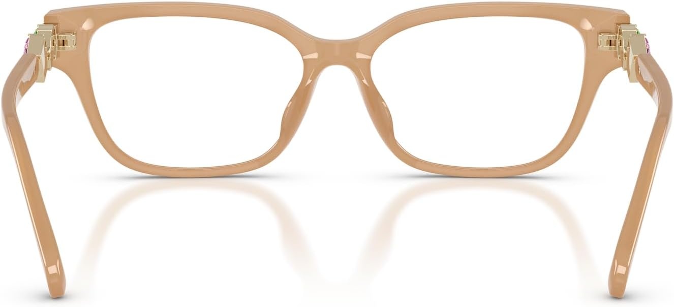 image:imageSwarovski womens Sk2049d Square Prescription Eyewear FramesOpaline BeigeDemo Lens