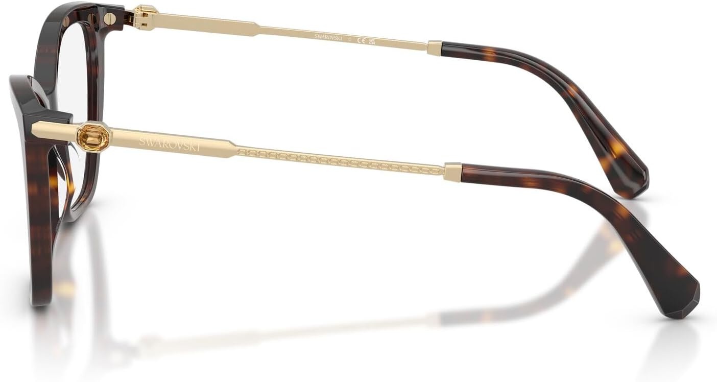 image:imageSwarovski womens Sk2051 Cat Eye Prescription Eyewear FramesHavanaDemo Lens