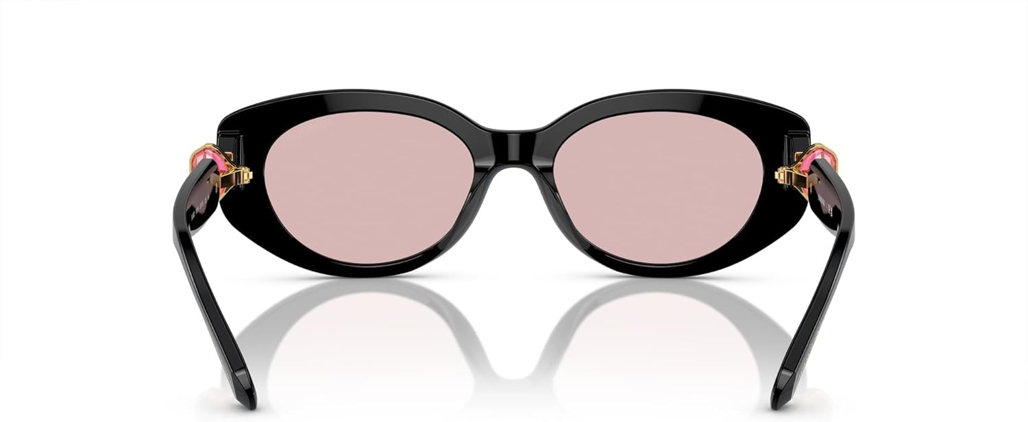image:imageSwarovski womens Sk6002 Oval SunglassesBlackPink