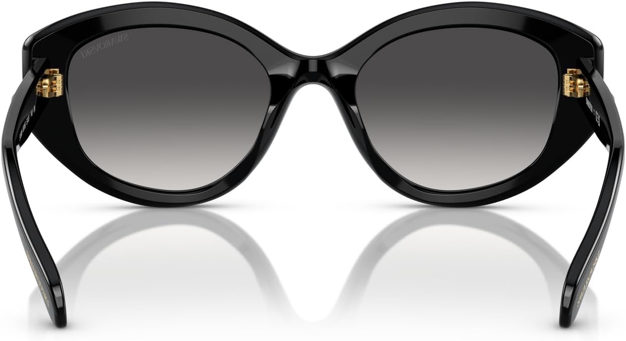 image:imageSwarovski womens Sk6005 Cat Eye SunglassesBlackGrey Gradient