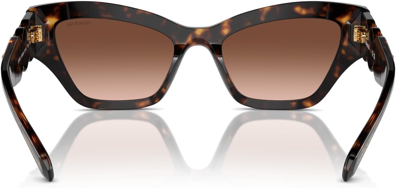 image:imageSwarovski womens Sk6021 Cat Eye SunglassesRose GoldGradient Pink