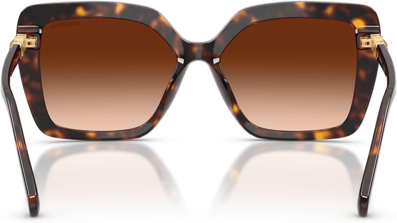 image:imageSwarovski womens Sk6049f Low Bridge FitHavanaBrown Gradient