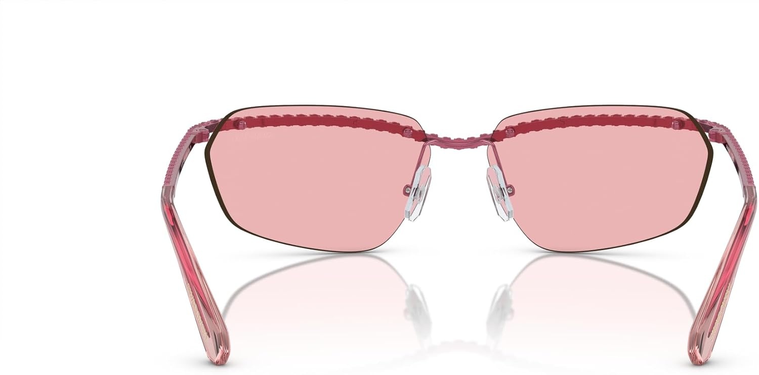 image:imageSwarovski womens Sk7001 Rectangular SunglassesRosePink