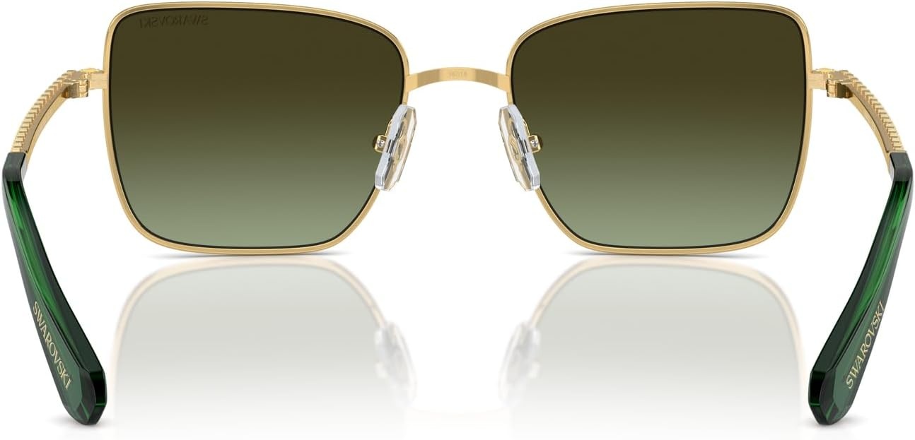 image:imageSwarovski womens Sk7015 Square SunglassesHavanaDark Brown