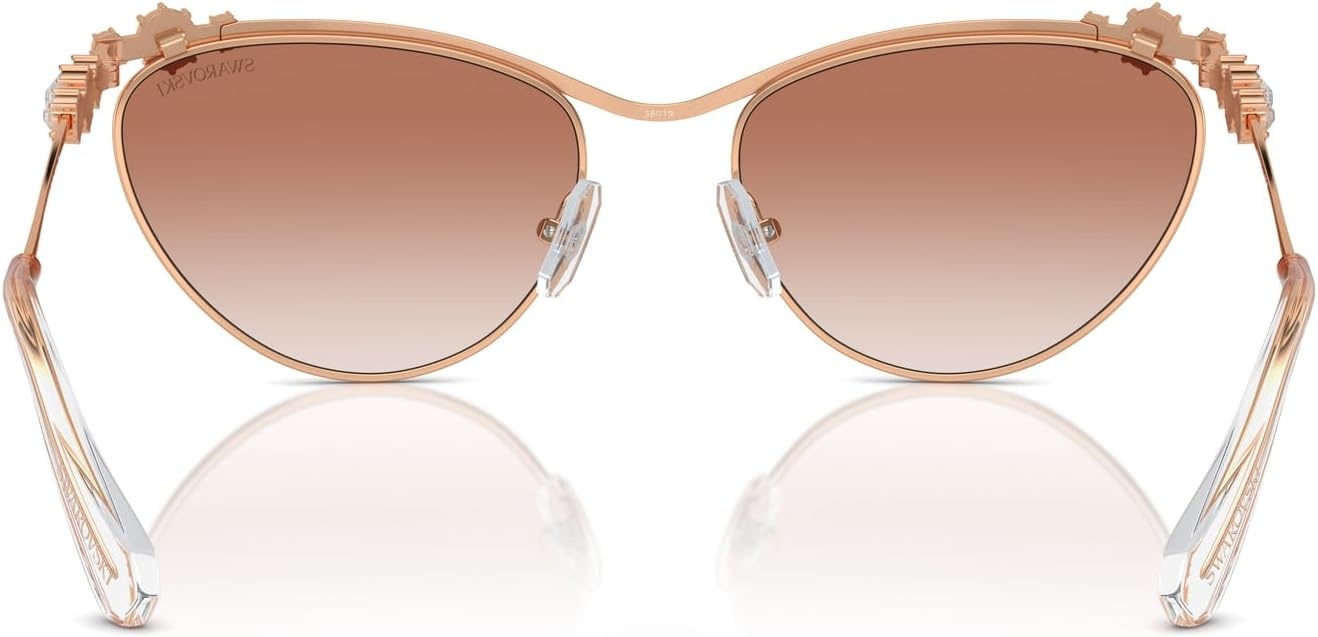 image:imageSwarovski womens Sk7017 Cat Eye SunglassesRose GoldGradient Pink