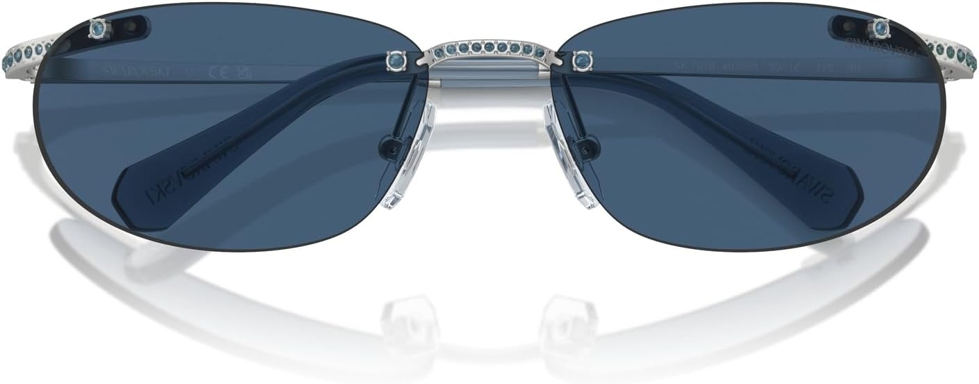 image:imageSwarovski womens Sk7019 Square SunglassesMedium HavanaDark Brown