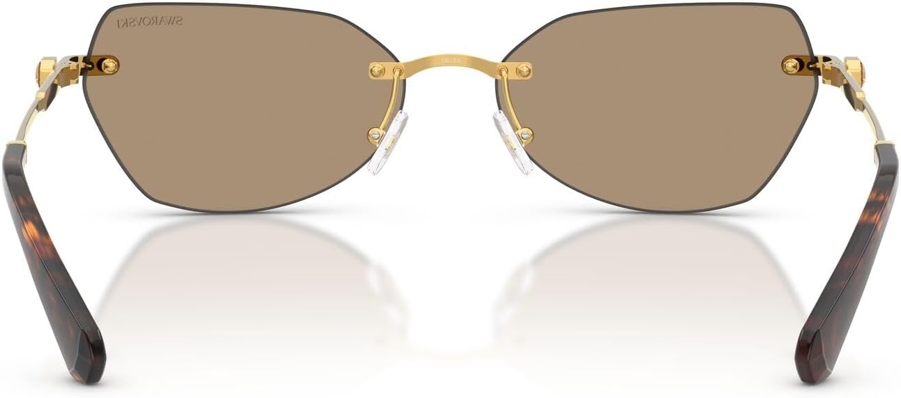 image:imageSwarovski womens Sk7038Dark GoldDark Brown Mirrored Rose Gold