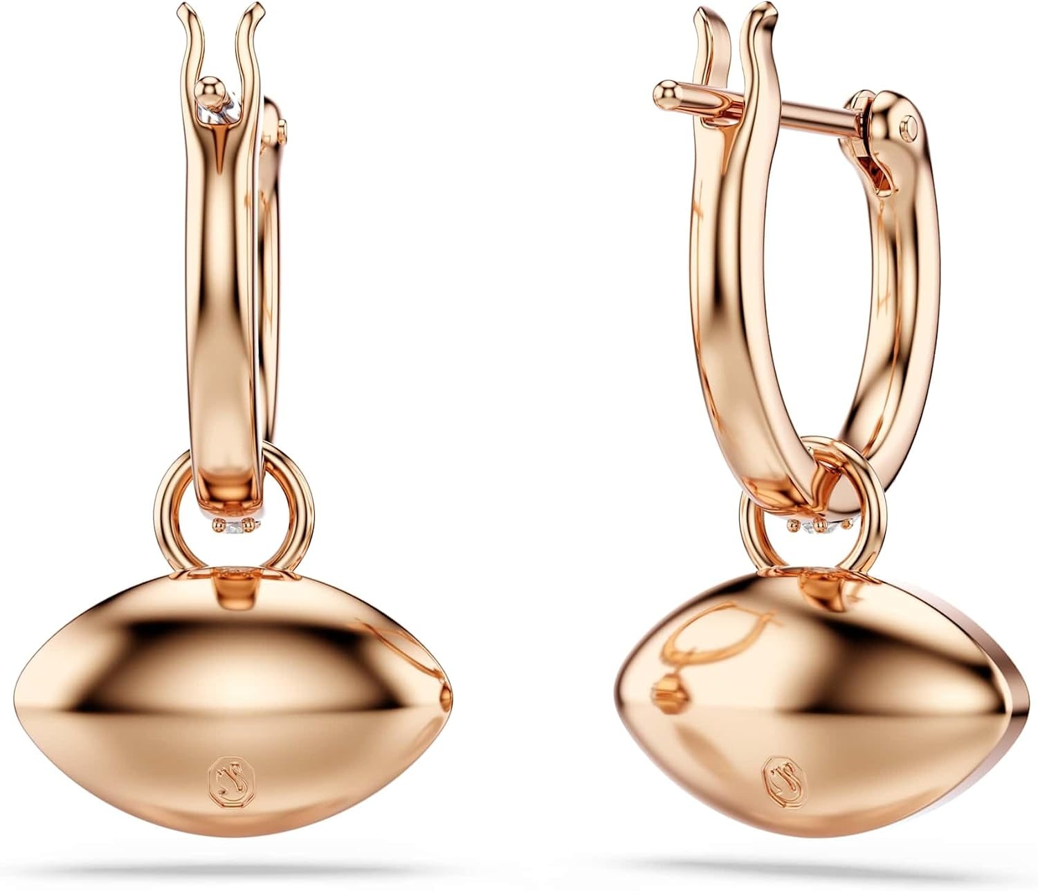 image:imageSymbolica drop earrings Eye Multicolored Rose goldtone plated