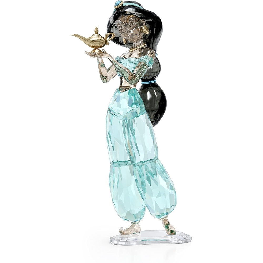 image:imageSwarovski Aladdin Princess Jasmine Annual Edition 2022 Figurine Blue Swarovski Crystals Part of the Swarovski Aladdin Collection