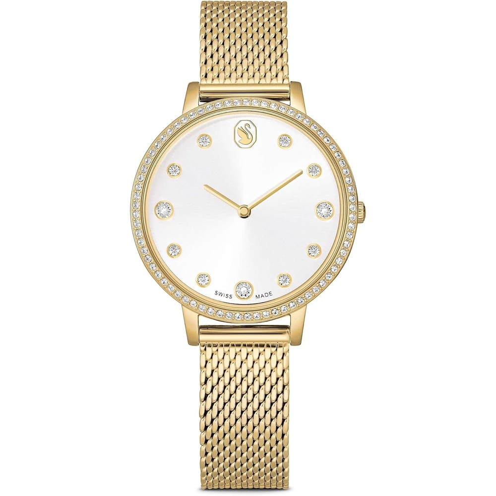 image:imageSwarovski Clarica Watch Swiss Made Metal Bracelet Gold Tone GoldTone Finish