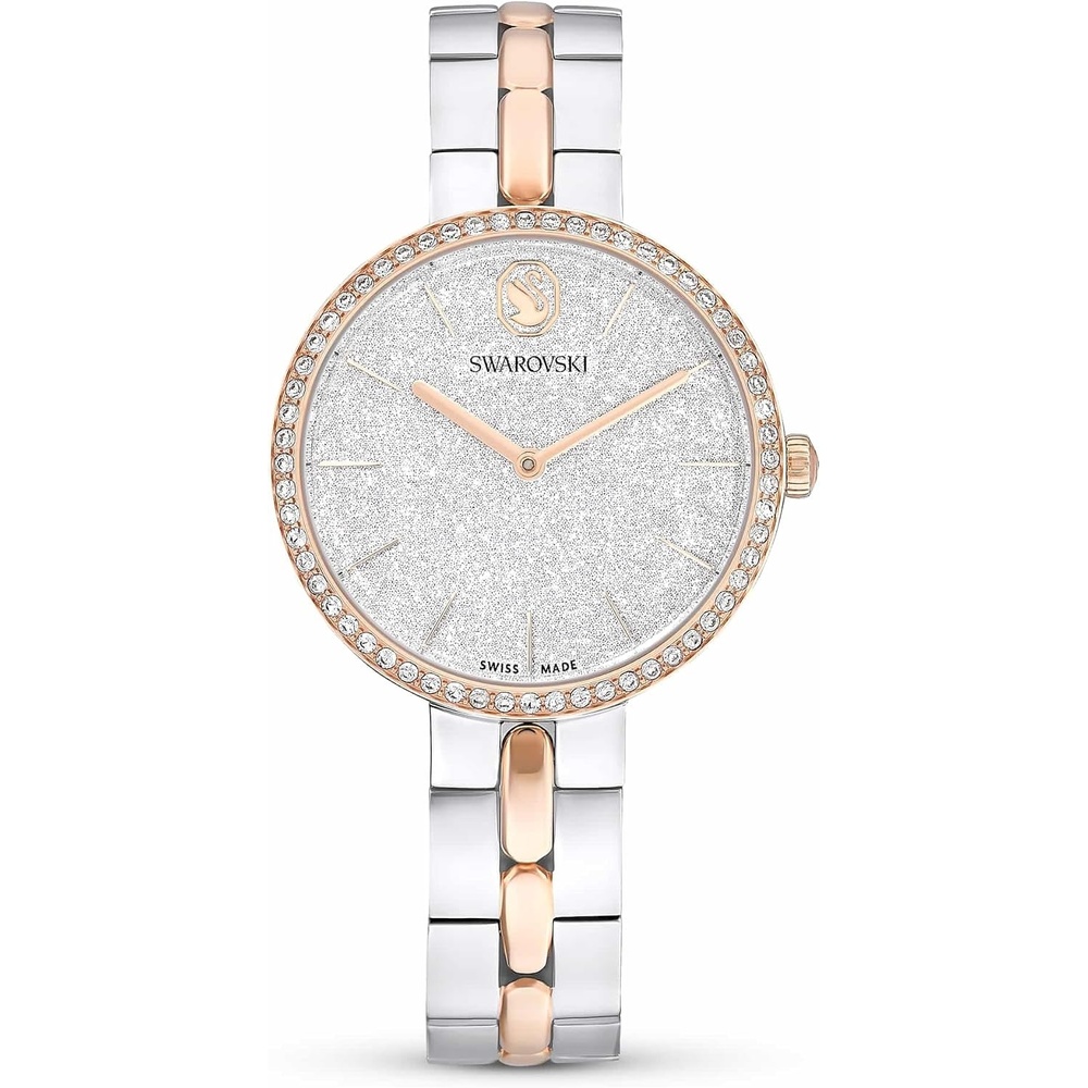 image:imageSwarovski Cosmopolitan Watch Swiss Made Metal Bracelet Silver Tone Mixed Metal Finish
