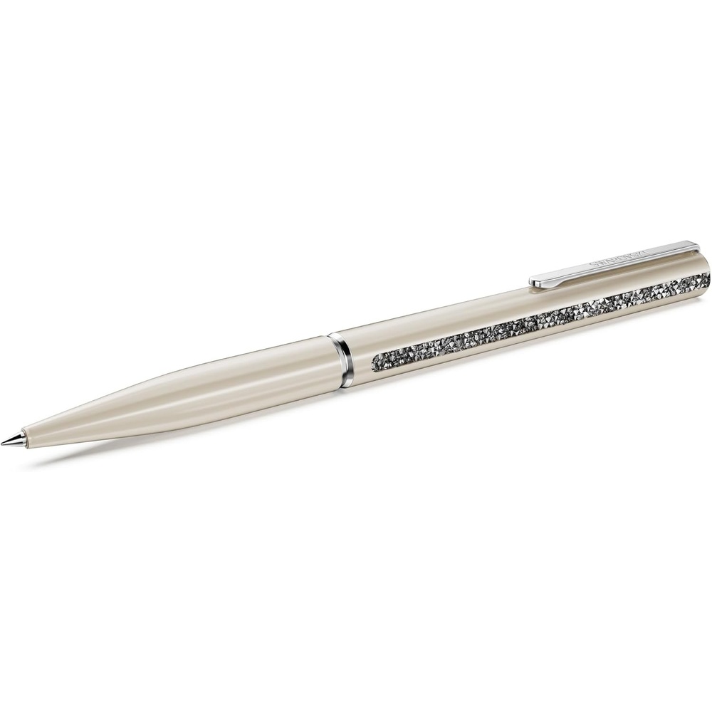 image:imageSwarovski Crystal Shimmer Glide ballpoint pen Green Green lacquered Goldtone finishBeige