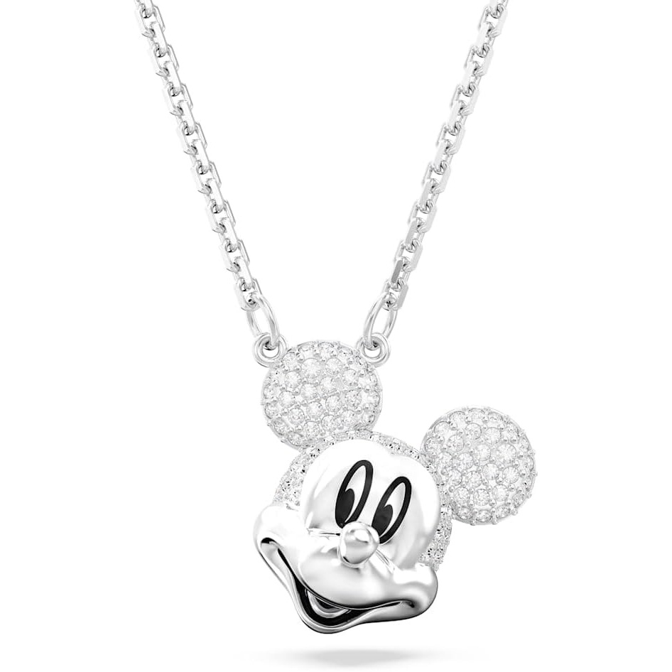 image:imageSwarovski Disney Mickey Mouse stud earrings White Rhodium FinishedClear Crystal