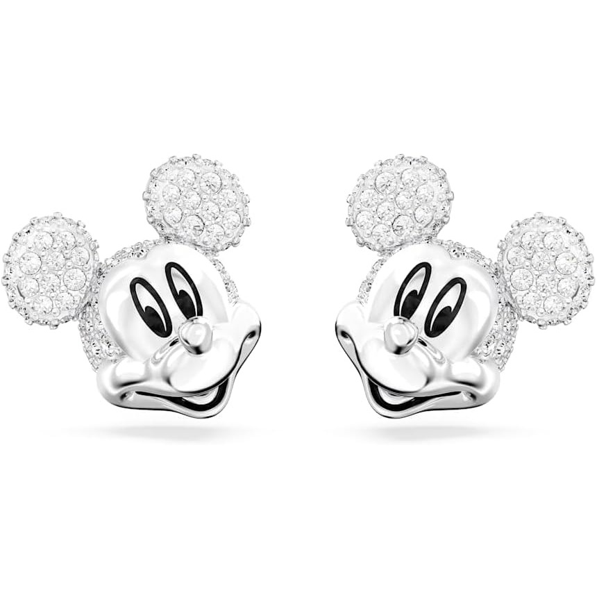 image:imageSwarovski Disney Mickey Mouse stud earrings White Rhodium FinishedWhite