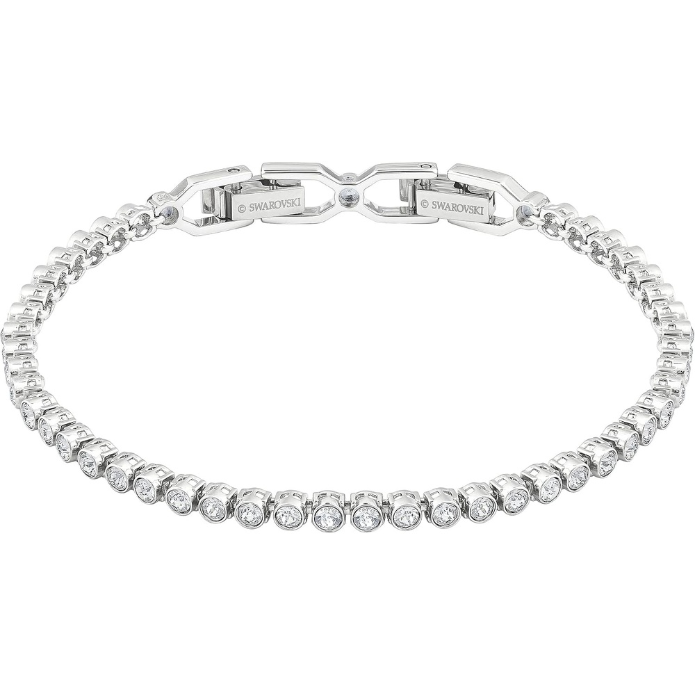 image:imageSwarovski Emily Tennis Bracelet Jewelry CollectionWhite