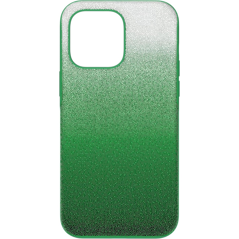 image:imageSwarovski High Phone Case for iPhone 14 Pro Max with Green Crystals in Ombre Effect Part of The High CollectionGreen