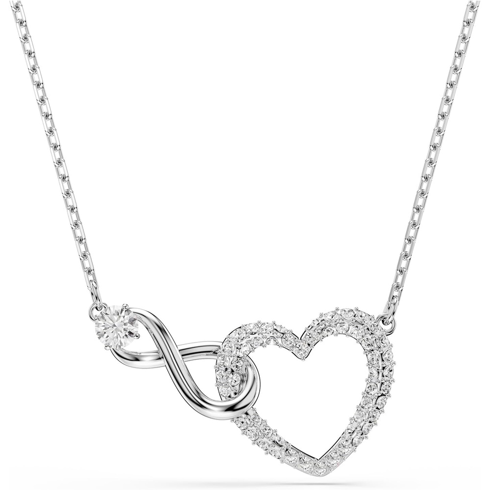 image:imageSwarovski Hyperbola Pendant Heart And Infinity Clear Rhodium Finished