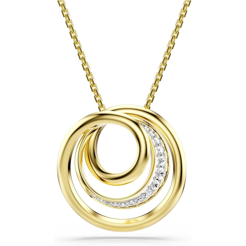 image:imageSwarovski Hyperbola necklace Round cut White Goldtone plated