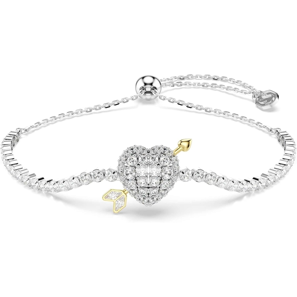 image:imageSwarovski Idyllia bracelet Mixed cuts Heart with arrow White Rhodium plated