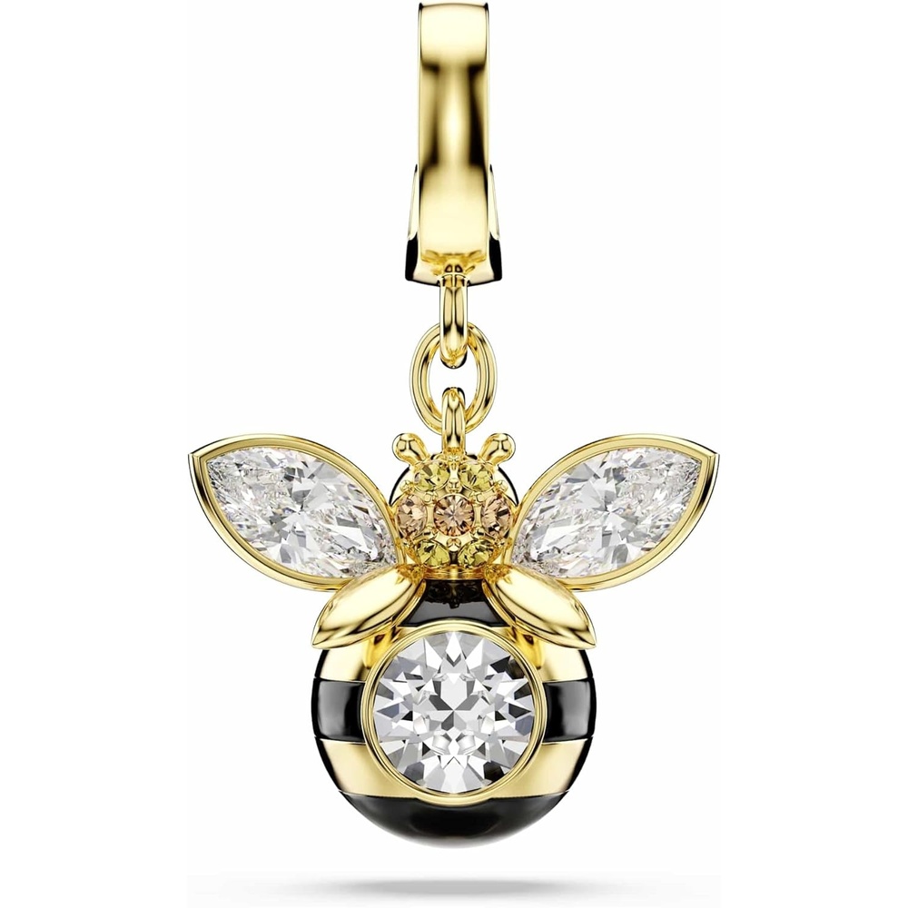 image:imageSwarovski Idyllia charm Mixed cuts Bee Multicolored Goldtone plated