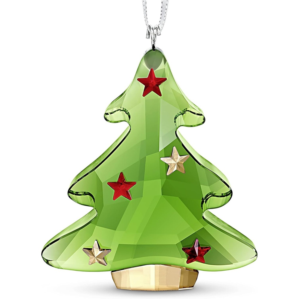 image:imageSwarovski Joyful Ornaments Santas Reindeer Figurine Multicolored Crystals Part of The Joyful Ornaments CollectionChristmas Tree