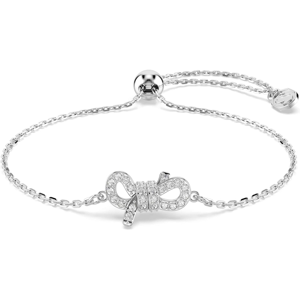 image:imageSwarovski Lifelong bracelet Pav Bow White Rhodium plated