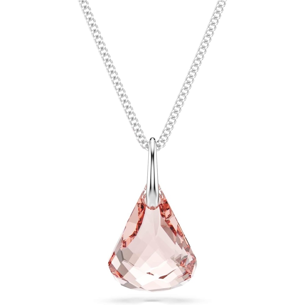 image:imageSwarovski Lunar drop pendant Pink Rose goldtone finish